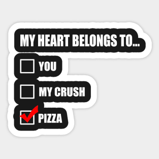 My heart belongs to... Sticker